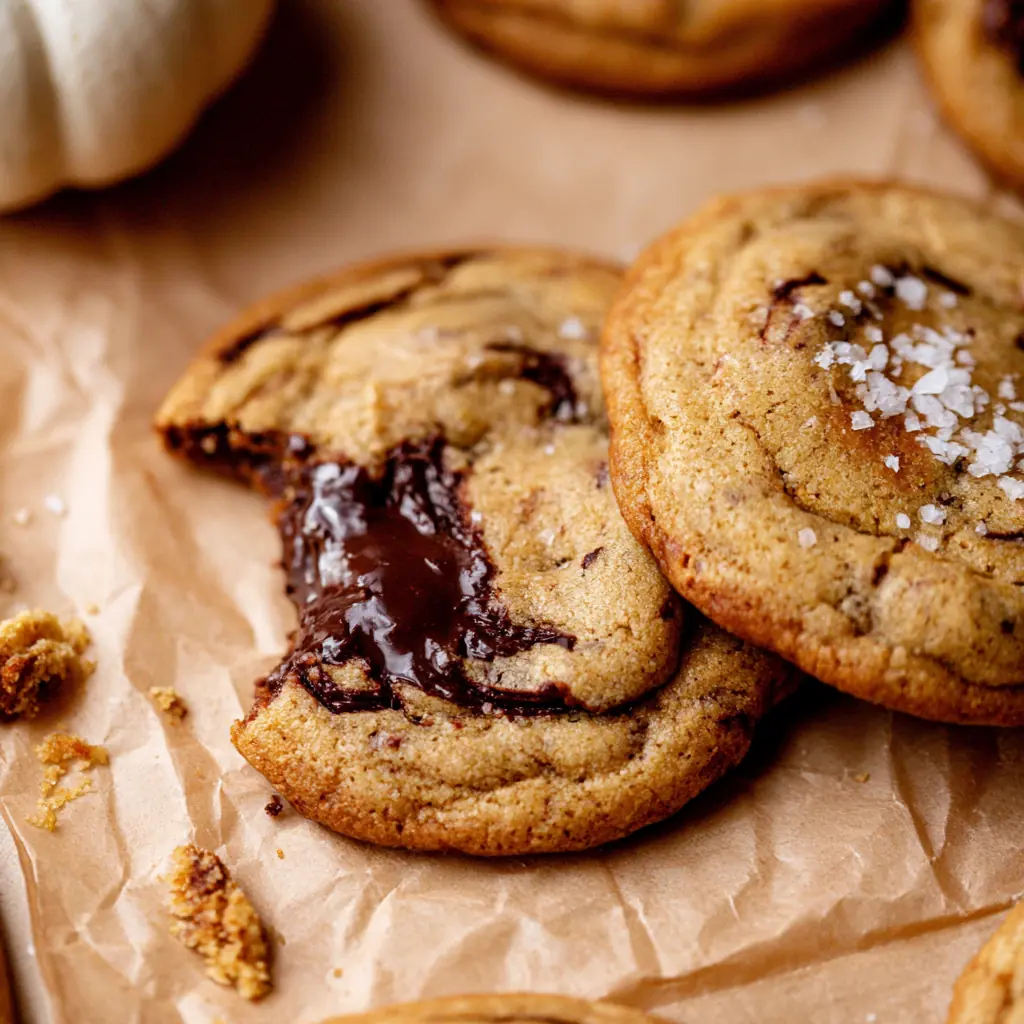 Pumpkin Chocolate Chip Cookies with Brown Butter 5 Pumpkin Chocolate Chip Cookies