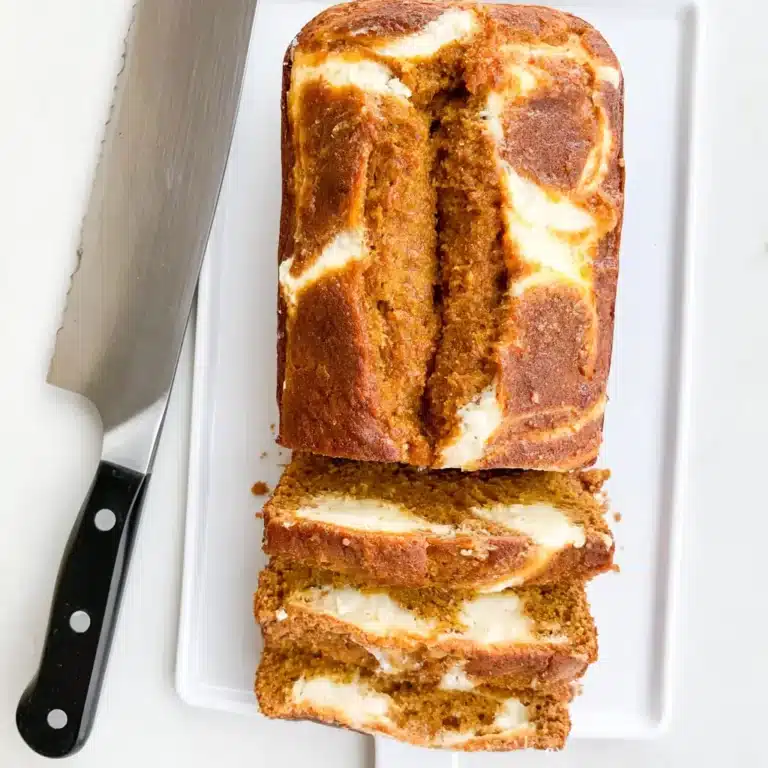 Pumpkin Cream Cheese Bread