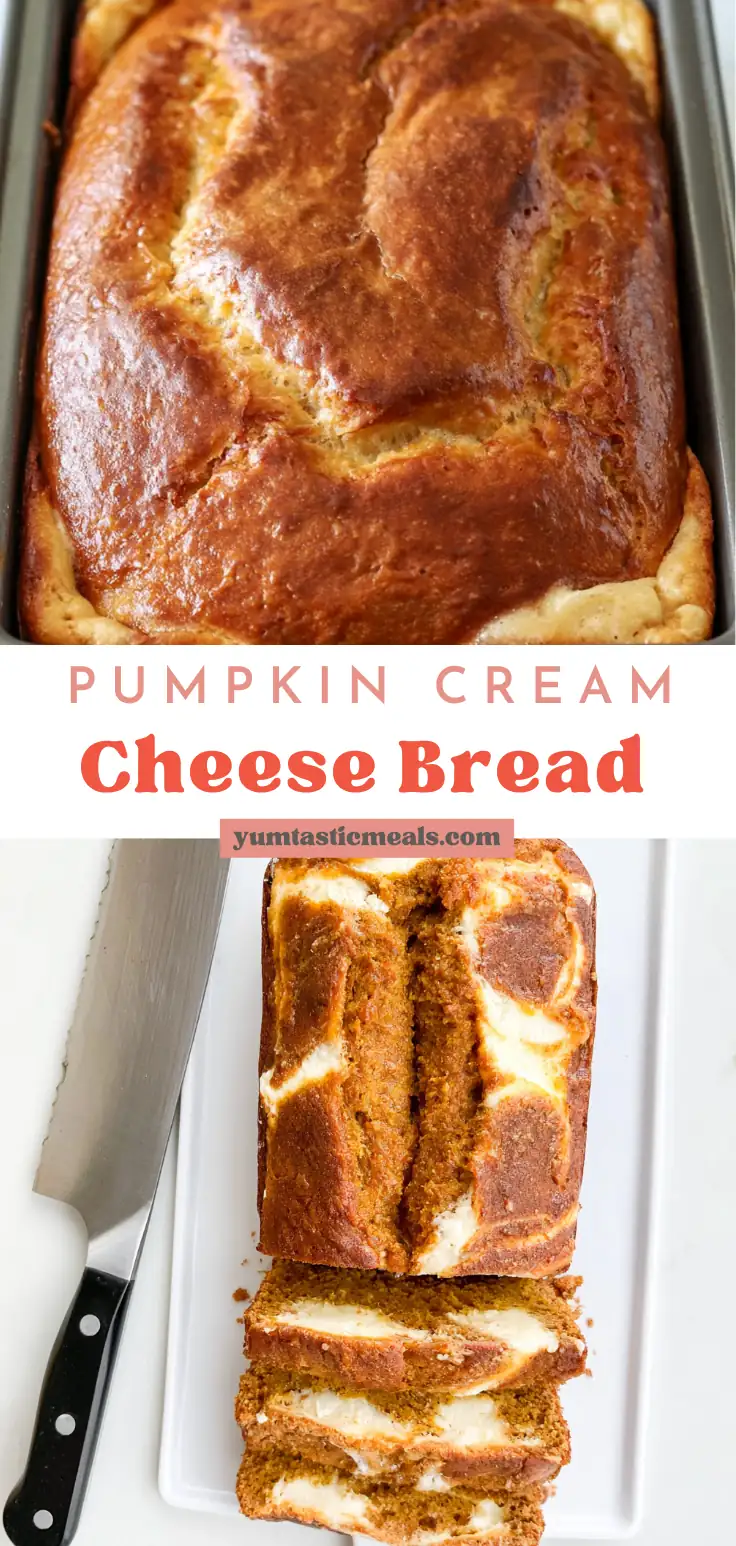 Pumpkin Cream Cheese Bread