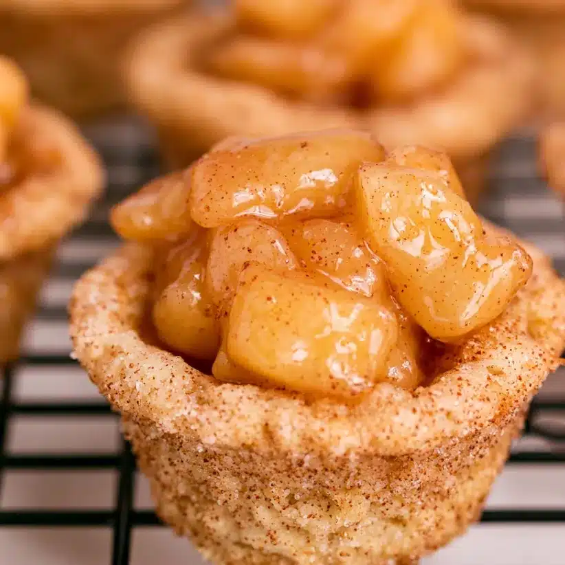 Snickerdoodle Apple Pie Bites